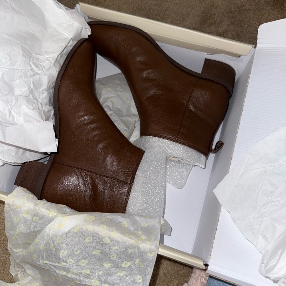 Copper Key Rich Brown Ankle Booties